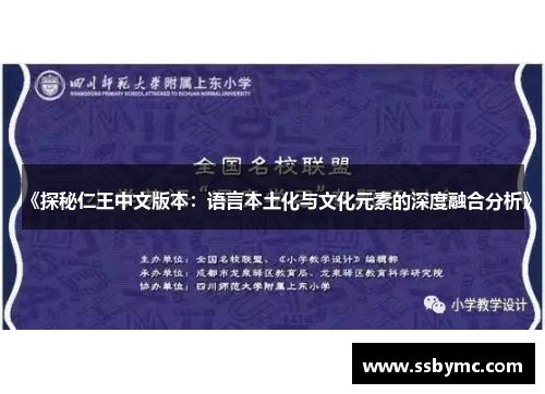 《探秘仁王中文版本：语言本土化与文化元素的深度融合分析》